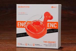 Mobi-Time рекомендує: бездротові навушники Borofone BW37 Orange