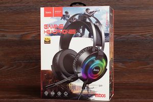 Mobi-Time рекомендує: ігрові навушники HOCO ESD 06 з підсвіткою
