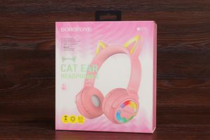 Mobi-Time рекомендує: навушники бездротові Borofone BO15 Cat Ear