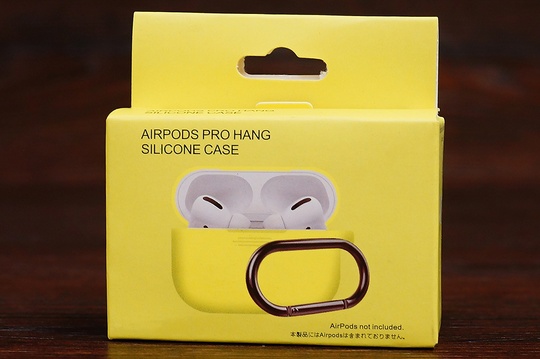 Футляр for AirPods Pro2 Carrying з карабіном (yellow)