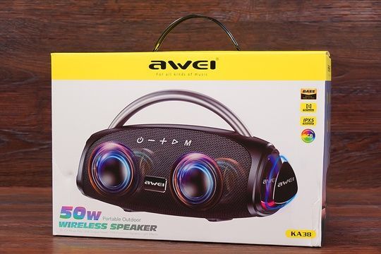 Колонка Awei KA38 RGB 50W (чорна)