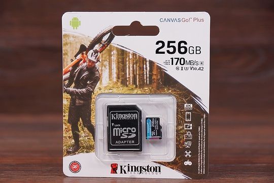 MSD 256GB Kingston Canvas Go! Plus A2 (170Mb/s) /C10+SD