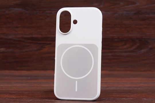 Silicone Soft Back Magsafe iPh 17 White