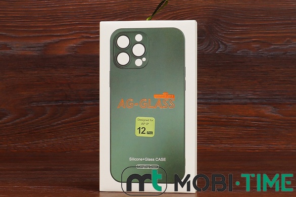 Накладка AG-Glass Matte iPhone 13Pro Cangling Green