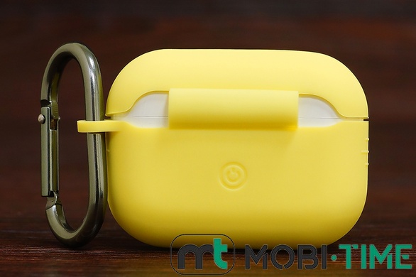 Футляр for AirPods Pro2 Carrying з карабіном (yellow)