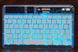 Клавіатура bluetooth Hoco S55 RGB (біла) фото 3