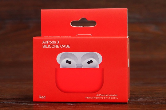 Футляр for Air Pods 3 Carrying (red)