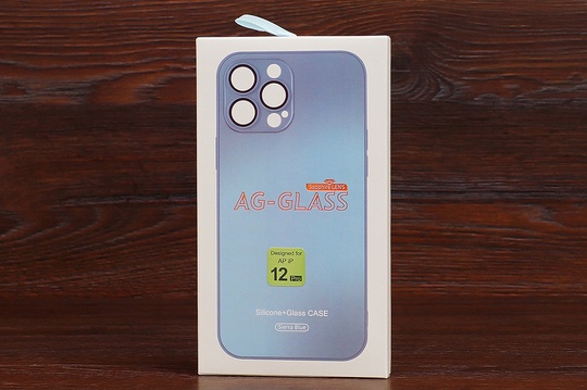 Накладка AG-Glass Matte iPhone 15 Sierra Blue