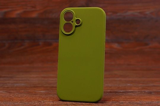 Silicone Case Close Camera (no logo) Iph 7/8 Army green (45)