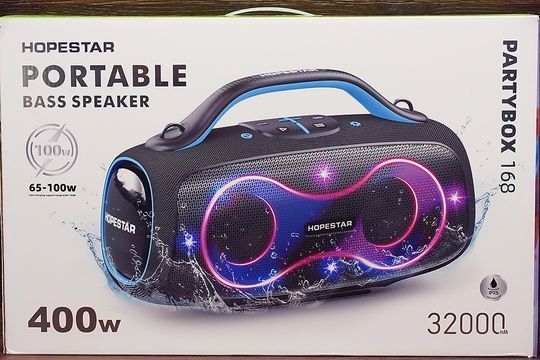 Колонка HOPESTAR Party Box 168 (чорна)