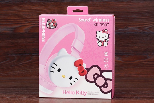 HF BIG KR9900 + BT (Hello Kitty) рожеві