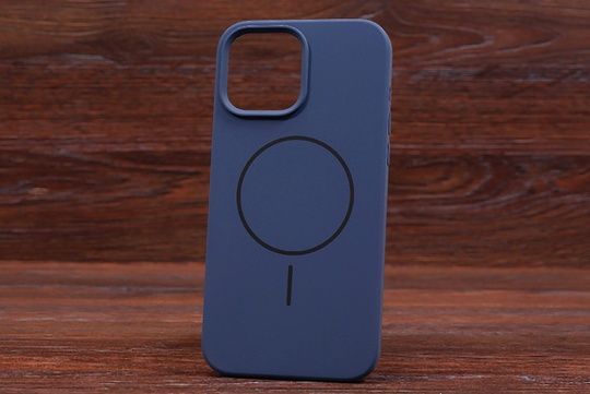 Silicone Soft Case Magsafe iPh 13Pro Dark blue