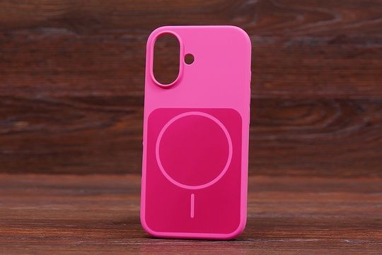 Silicone Soft Back Magsafe iPh 16 Dragon fruit
