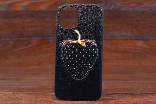 Кришка Fashion Mix Xiaom Note 9T Strawberry black