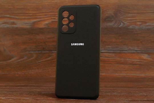 Silicone Full Case Sams A72 Black (18)