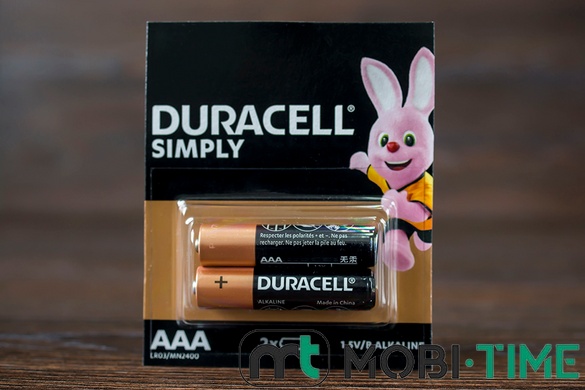 Батарейки DURACELL (AAA) (2шт)