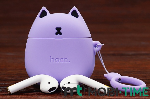 HF AirPods Hoco EW45 (фіолетові)