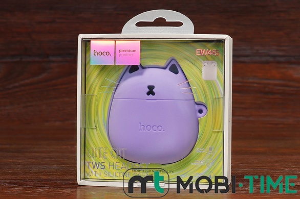 HF AirPods Hoco EW45 (фіолетові)