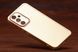 Cилікон Plain Matte Xiaom Redmi 12C Gold фото 3