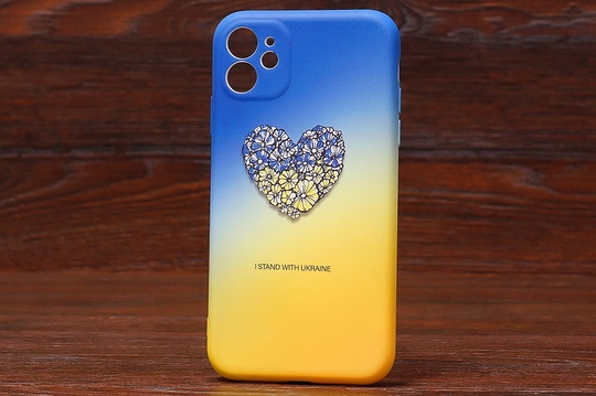 Силікон Case UA iPhone 13 серце
