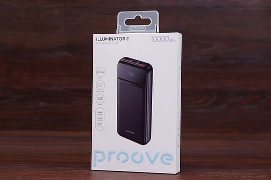 Power Bank Proove Illuminator 2 10000mAh 22.5W (чорний)