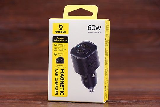 АЗП Baseus PrimeTrip VP2 C0207400 USB-A +PD 60W (чорний)