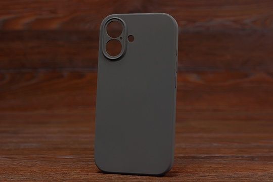 Silicone Case Close Camera (no logo) Iph XR Space gray (28)
