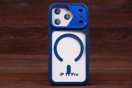 Накладка Frame Pro MagSafe Iph 17Pro Dark blue