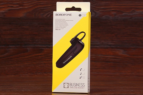 Bluetooth гарнітура Borofone BC21 (чорна)