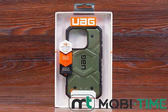 Накладка UAG Pathfinder MagSafe Iph 13Pro Army green