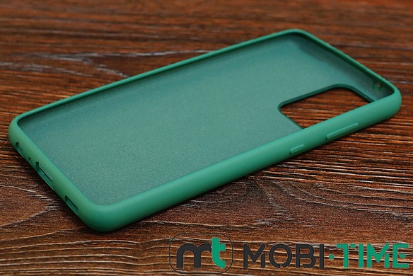 Silicone Full Case Sams A02s Pine green (55)