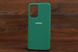 Silicone Full Case Sams A02s Pine green (55) фото 1