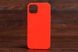Silicone SOFT Case iPhone 13 Red фото 1