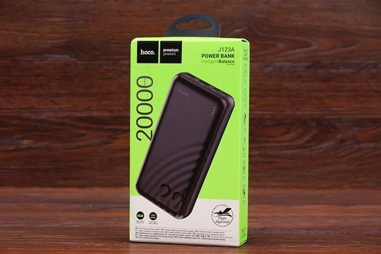 Power Bank HOCO J123A 20000 mAh (чорний)