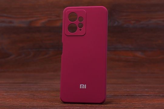 Silicone Full Case Xiaom Redmi 9A Maroon (42)