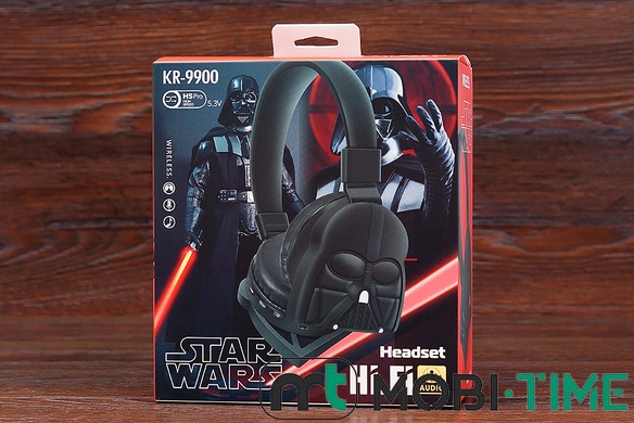 HF BIG KR9900 + BT Star Wars (Дартвейдер) чорні