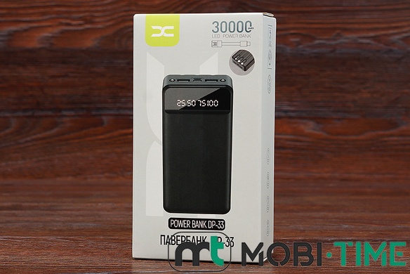 Power Bank DC DP-33 30000 mAh (чорний)