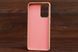 Silicon Case copy Samsung A03s Pink sand (19) фото 3