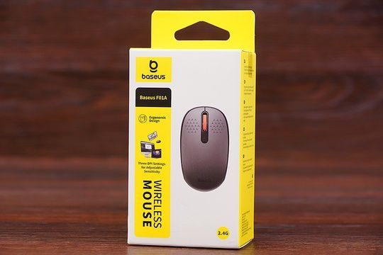 Мишка бездротова Baseus F01A (сіра)