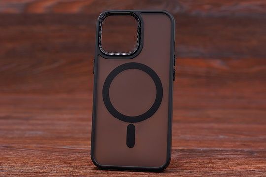 Накладка Space MagSafe Matte iPh 11 black