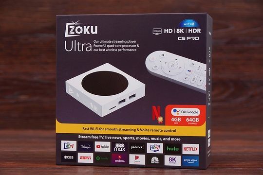 Смарт приставка TV ZOKU C5 Pro Ultra 4Gb/64Gb 8K Android