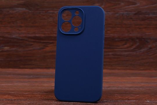 Silicone Case Close Camera (no logo) Iph 14 Midnt Blue (17)
