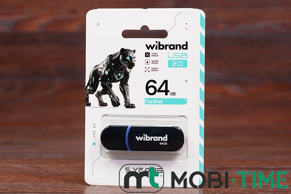 Флешка 64GB Wibrand Panther