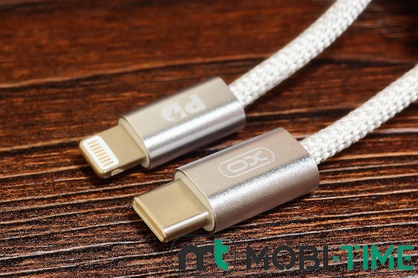 USB Кабель Type-C to lightning XO NB-Q206A 20W (1m)