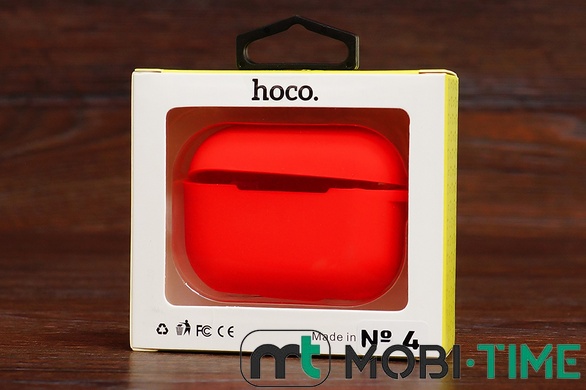 Футляр for Air Pods 3 Hoco з карабіном (red)