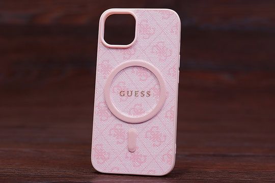 Накладка Guess MagSafe Iph 14ProMax Pink