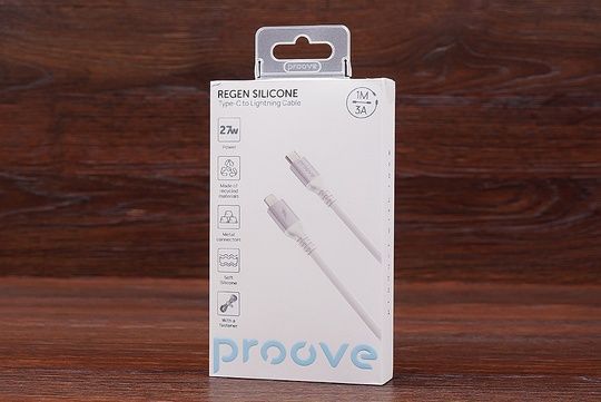 USB Кабель Type-C to lightning Proove ReGen Silicone 27W (1m)