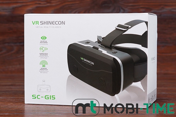 Окуляри віртуальної реальн ості Shinecon VR SC-G15 (чорні)