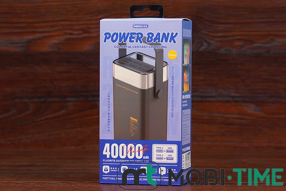 Power Bank Remax RPP-596 40000 QC+PD22.5W RGB жовт