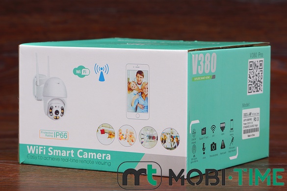 Smart camera V380 Wi-Fi 4MP (біла)